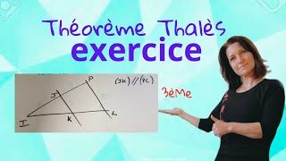 exercice résolu Théorème de Thalès Comment calculer une longueur niveau 3ème [upl. by Mariya]