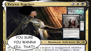 MTG Arena  Black White Tokens  Teysa Karlov  Historic Brawl [upl. by Eulau]