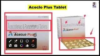 aceclofenac amp paracetamol tablets [upl. by Eciral926]