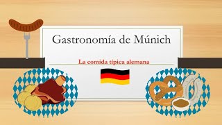 La gastronomía de múnich [upl. by Alfeus5]