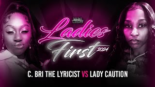 BAR WARS  LADY CAUTION VS C BRI THE LYRICIST [upl. by Amaryllis]