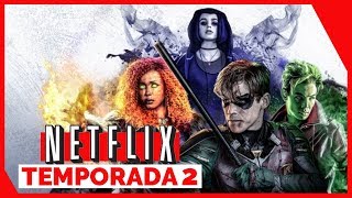 Quando 2 temporada de TITÃS chega na NETFLIX [upl. by Tyrrell]