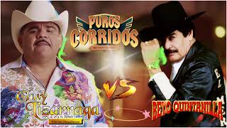 Beto Quintanilla Chuy Lizárraga Sus Mejor Exitos  Puros Corridos Con Banda Mix [upl. by Ojeibbob]