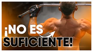 🏋🏻 ¡TRABAJA TU ESPALDA ASÍ Mejores ejercicios 🏋🏻 [upl. by Neemsaj859]