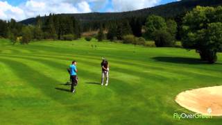 Golf Club De La Valserine  drone aerial video  Overview long [upl. by Haily552]