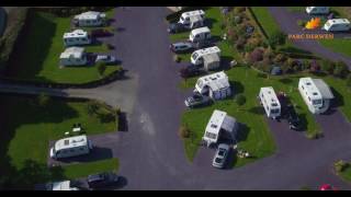 Bron Derw Touring Caravan Site Llanrwst North Wales [upl. by Hcirdla]