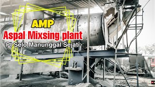 LIHAT Proses pembuatan Aspal jalan Hotmix [upl. by Ilellan709]