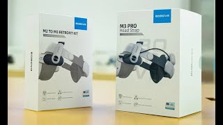 BOBOVR M3 PRO REVIEW AND SETUP ON META QUEST 3 [upl. by Sutherlan194]