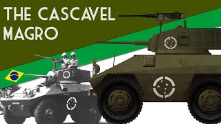 The Cascavel Magro  EE9 M2 37 mm Please read description [upl. by Anaujahs]