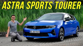 allnew Astra Sports Tourer REVIEW 2022 Opel Vauxhall Astra estate Elegance vs GSLine vs Ultimate [upl. by Anitsej]