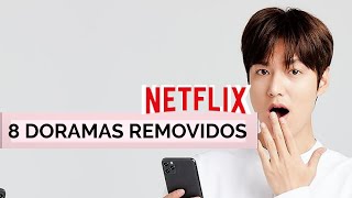 Doramas saindo do catalogo da Netflix Janeiro 2022 Shorts [upl. by Eiboh446]