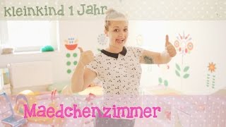 KINDERZIMMER ROOMTOUR I Mädchen Zimmer I Mellis Blog [upl. by Naenaj]