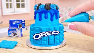 Best of Miniature OREO Chocolate Cake Decorating in Real Mini Kitchen  ASMR Miniature Cooking Food [upl. by Nereids]