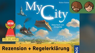 My City  Brettspiel  Review und Regelerklärung mit Captain Raspberry [upl. by Zampino766]