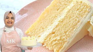 It took me months to perfect this VANILLA CAKE recipe Soft fluffy vanilla cake [upl. by Goran]