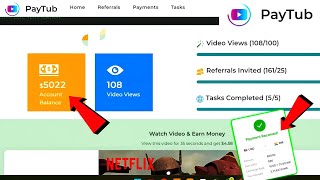 Paytub real or fake  Paytub withdrawal  How to complete tasks in paytub [upl. by Buyse]