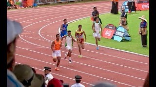 200m FINALS  DAY 3 TRACK EVENT 2 INTERCOLLEGIATE ATHLETICS  KINGDOM OF TONGA [upl. by Kenay]