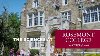 Science at Rosemont College [upl. by Doersten]