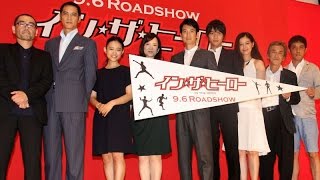 唐沢寿明 けいこ中にケガ「初老ですから」 映画「イン・ザ・ヒーロー」 完成披露プレミア（2） [upl. by Ai37]