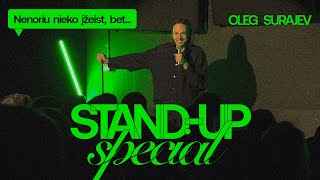 OLEG SURAJEV STAND UP NENORIU NIEKO ĮŽEIST BET 2023 [upl. by Carilla]