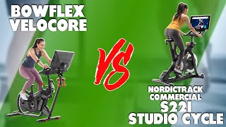 Bowflex Velocore vs Nordictrack Commercial s22i Studio Cycle How Do They Compare [upl. by Araccat]