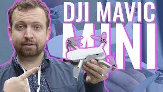 DJI Mavic Mini Drone  handson review specs and first footage [upl. by Atiniv]