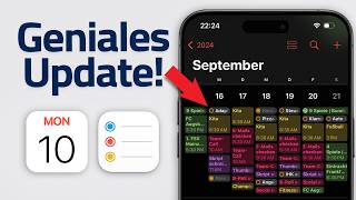 Apple Kalender amp Erinnerungen ENDLICH gut iOS 18 [upl. by Sillig973]