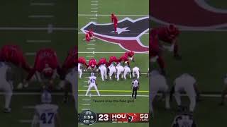 Lions vs Texans insane ending😳shorts [upl. by Cira]