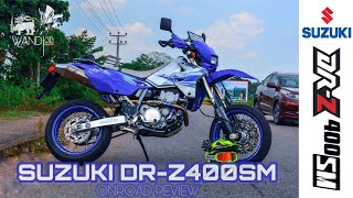 Suzuki DRZ400SM Review  SRI LANKA [upl. by Ettelocin899]