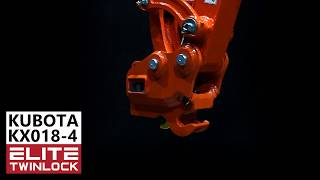 Kubota KX0184 Elite TwinLOCK Hitch [upl. by Allsun]