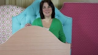 Upholstery How To Assemble a Ready To Cover Headboard [upl. by Sherlock101]