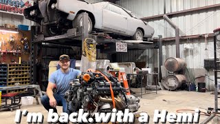 HEMI SWAPPING MY 1970 DODGE CHARGER Bye bye 440 Hello 64 hemi [upl. by Mohandis]