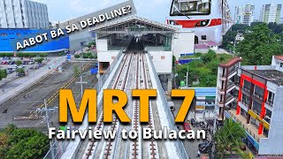 MRT 7 quotDULOquot mula FAIRVIEW hanggang Bulacan  San Miguel Project [upl. by Nnylireg]