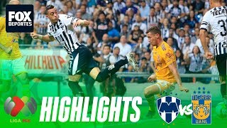 Rayados 11 Tigres  HIGHLIGHTS  Jornada 10  Liga MX [upl. by Skyler]