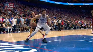 Ben Simmons passes up a wideopen dunk 💀 Sixers vs Hawks Game 7 [upl. by Ewnihc]