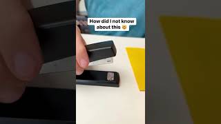 Staplers have two settings 🤯 college office stapler interesting mindblown wow shortsyoutube [upl. by Ennairac]