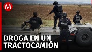 Aseguran más de 100 kilos de cristal en Zacatecas hay 2 detenidos [upl. by Naujahs]