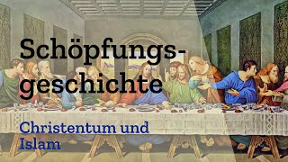 Die Schöpfungsgeschichte im Christentum und Islam 👨‍🎓Vergleich von Bibel und Koran 🤓Religion Abitur [upl. by Ydor]