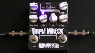 Wampler Pedals  Triple Wreck Review en Español [upl. by Enale]