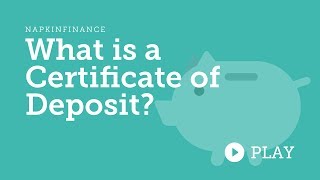 What is a Certificate of Deposit [upl. by Areem207]