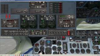 FSX  ИЛ 86  IL86  Полет с использованием quotпижмыquot  работа с ПВП  Full flight  URKG  UUDL [upl. by Benedicto]