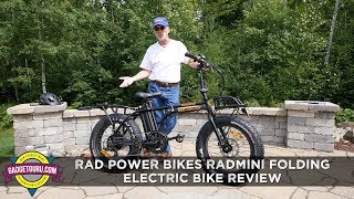 Rad Power Bikes RadMini Folding Fat Tire Bike Full Review [upl. by Islehc]