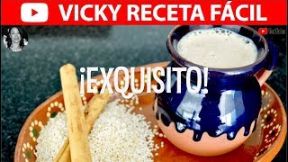 ATOLE DE AMARANTO  VickyRecetaFacil [upl. by Atinob]