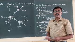 CONCEPT OF ELASTIC COLLISION IN TWO DIMENSIONS  CLASS 11th  CBSEICSE  CLASS 11th PHYSICS [upl. by Elorac]