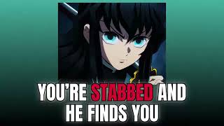 Youre stabbed and he finds you  Muichiro x Listener ASMR [upl. by Lynden91]