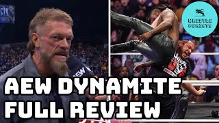 AEW Dynamite Full Show Review  Adam Copeland’s Promo Mercedes Monè Eyes TBS Title  More [upl. by Zevahc]