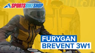 Furygan Brevent 3W1 textile motorcycle jacket review  Sportsbikeshop [upl. by Tillfourd332]