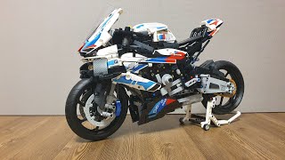 자택치료중 안아파서 만든 레고 BMW M 1000 RR 42130 [upl. by Dnalon]