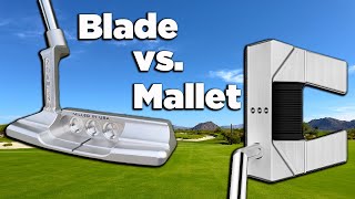 Scotty Cameron Newport 2 vs Phantom 55 Blade vs Mallet [upl. by Gay]