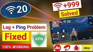 Best VPN for Free Fire 🔥 Free Fire VPN ⚡ 999 Ping Problem Solution  Lag Fixed 100 Working 2023 [upl. by Rolfston251]